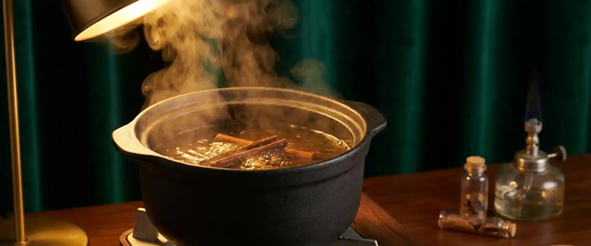 Extracting tannins from catechu with gentle heat Natural tannin water preparation for bettas